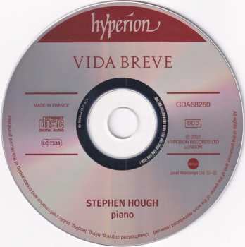 CD Johann Sebastian Bach: Vida Breve