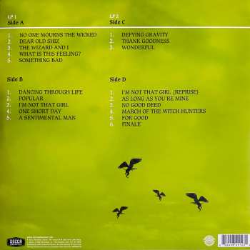 2LP Stephen Schwartz: Wicked (Original Broadway Cast Recording) CLR | LTD