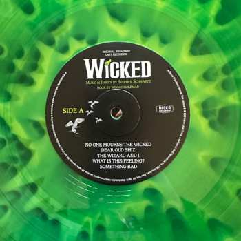 2LP Stephen Schwartz: Wicked (Original Broadway Cast Recording) CLR | LTD