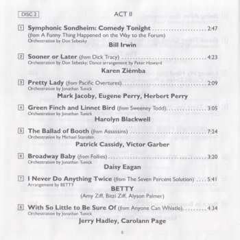 2CD Stephen Sondheim: A Celebration At Carnegie Hall