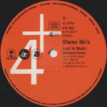LP Stereo MC's: Lost In Music