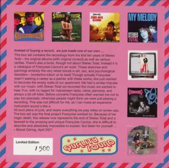 7CD Stereo Total: Chanson Hystérique (1995-2005) LTD | NUM