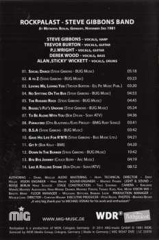 DVD Steve Gibbons Band: Live At Rockpalast