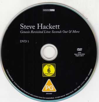 2CD/2DVD Steve Hackett: Genesis Revisited Live: Seconds Out & More LTD