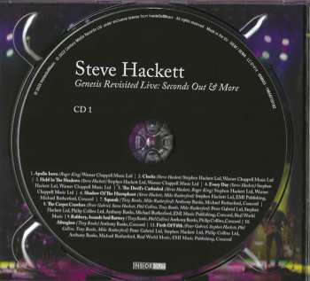 2CD/Blu-ray Steve Hackett: Genesis Revisited Live: Seconds Out & More LTD
