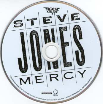 CD Steve Jones: Mercy