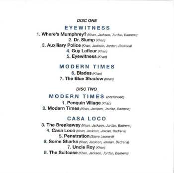 2CD Steve Khan: Eyewitness / Modern Times / Casa Loco