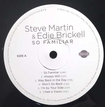 LP Steve Martin: So Familiar