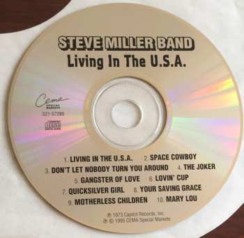 CD Steve Miller Band: Living In The U.S.A.