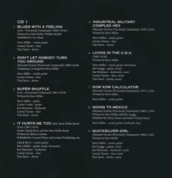 3CD/DVD Steve Miller Band: Welcome To The Vault LTD
