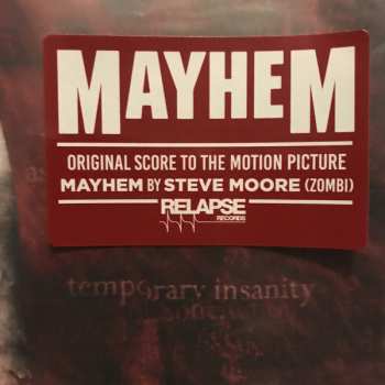 2LP Steve Moore: Mayhem (Original Motion Picture Soundtrack)