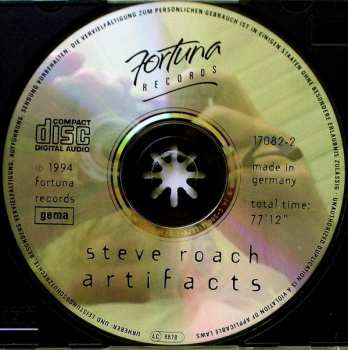CD Steve Roach: Artifacts