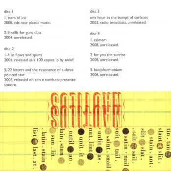 7CD/Caja Steve Roden: A Thousand Breathing Forms (2003-2008)