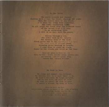 CD Steve Von Till: If I Should Fall To The Field