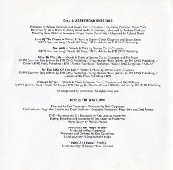 CD/DVD Steven Curtis Chapman: Abbey Road Sessions / The Walk