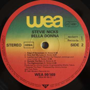 LP Stevie Nicks: Bella Donna