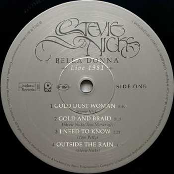 2LP Stevie Nicks: Bella Donna Live 1981 LTD