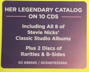 10CD/Caja Stevie Nicks: Complete Studio Albums & Rarities