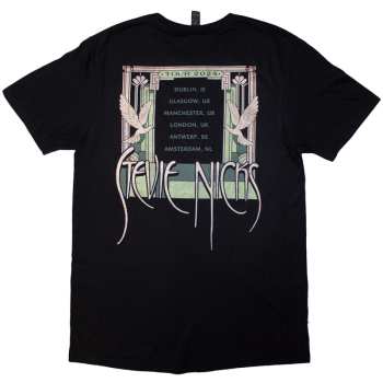 Mercancía Stevie Nicks: Stevie Nicks Unisex T-shirt: Tour '24 Doves (black) (back Print & Ex-tour) (xx-large) XXL