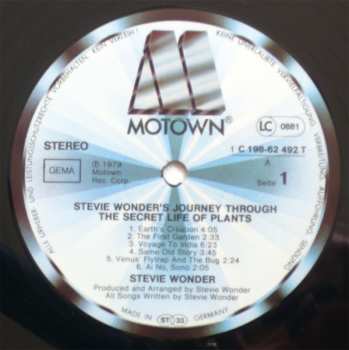 2LP Stevie Wonder: Journey Through The Secret Life Of Plants