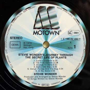 2LP Stevie Wonder: Stevie Wonder’s Journey Through The Secret Life Of Plants