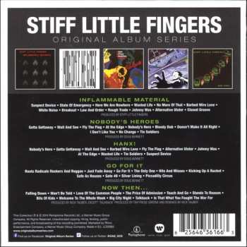 5CD/Caja Stiff Little Fingers: Original Album Series