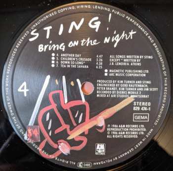 2LP Sting: Bring On The Night