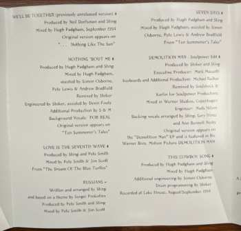 CD Sting: Fields Of Gold (The Best Of Sting 1984 - 1994)