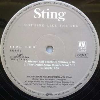 2LP Sting: ...Nothing Like The Sun