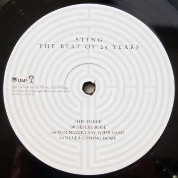 2LP Sting: The Best Of 25 Years LTD