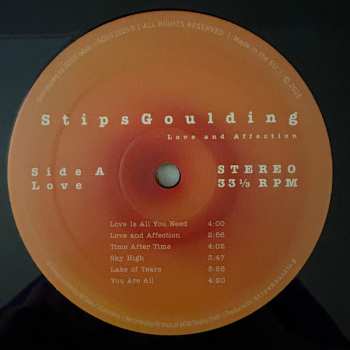 LP StipsGoulding: Love And Affection