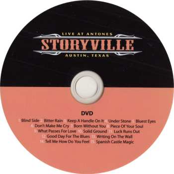 2CD/DVD Storyville: Live At Antones 