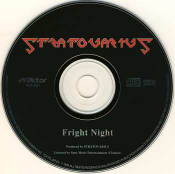 CD Stratovarius: Fright Night