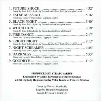 CD Stratovarius: Fright Night