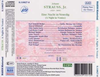 2CD Johann Strauss Jr.: Eine Nacht In Venedig  (A Night In Venice)