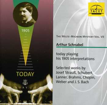 Album Straub / Schnabel / Schubert / Lanner / Brahms: Welte