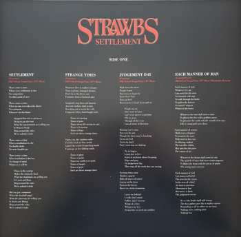 LP Strawbs: Settlement