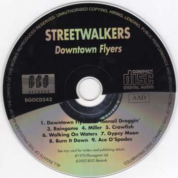 CD Streetwalkers: Downtown Flyers