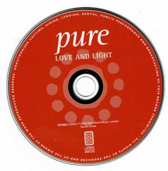 CD Stuart Jones: Pure Love And Light