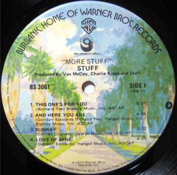 CD Stuff: More Stuff