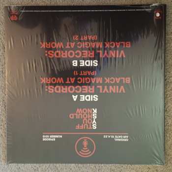 LP Stuff You Should Know Podcast: Vinyl Records: Black Magic At Work CLR