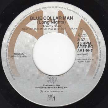 SP Styx: Blue Collar Man