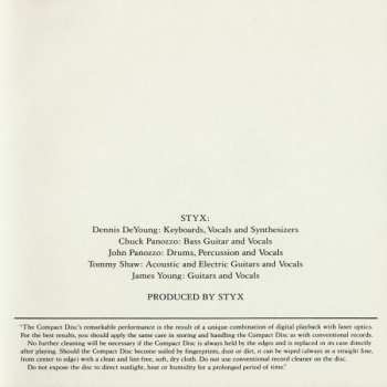 CD Styx: Crystal Ball
