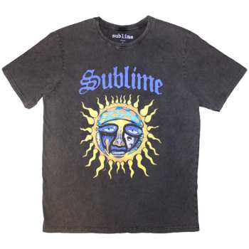 Merch Sublime: Stone Wash Camiseta Sun Logo Sublime