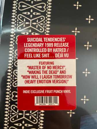 LP Suicidal Tendencies: Controlled By Hatred / Feel Like Shit... Deja-Vu CLR | LTD