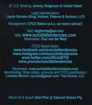 LP Suicidal Tendencies: Still Cyco Punk After All These Years