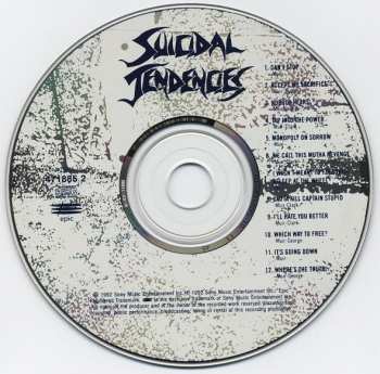 CD Suicidal Tendencies: The Art Of Rebellion