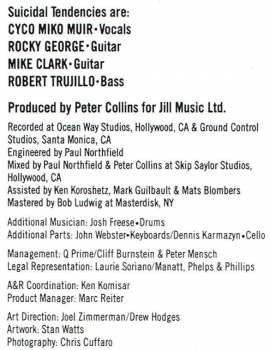 LP Suicidal Tendencies: The Art Of Rebellion