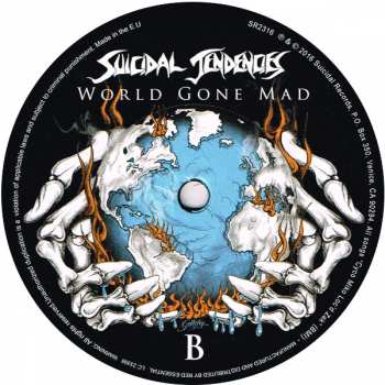 2LP Suicidal Tendencies: World Gone Mad