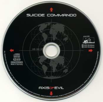 CD Suicide Commando: Axis Of Evil